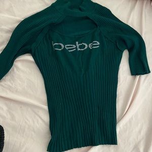 Cute emerald green top